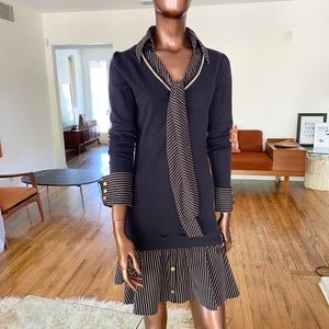 Betsey Johnson Navy Sailor Dress